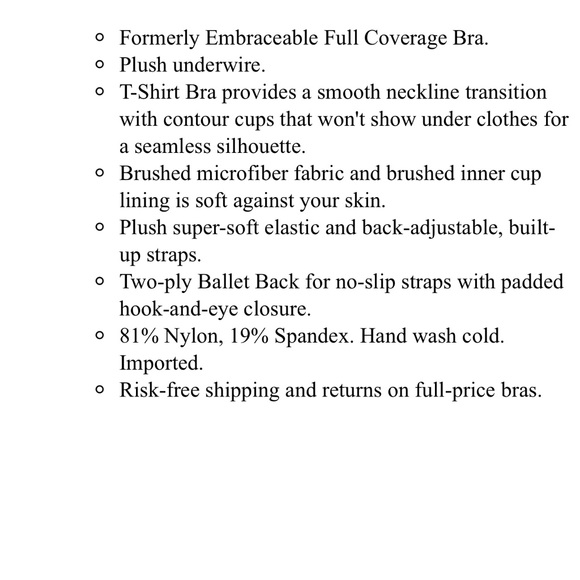 Embraceable Full Coverage Bra Soma - Picture 2 of 7